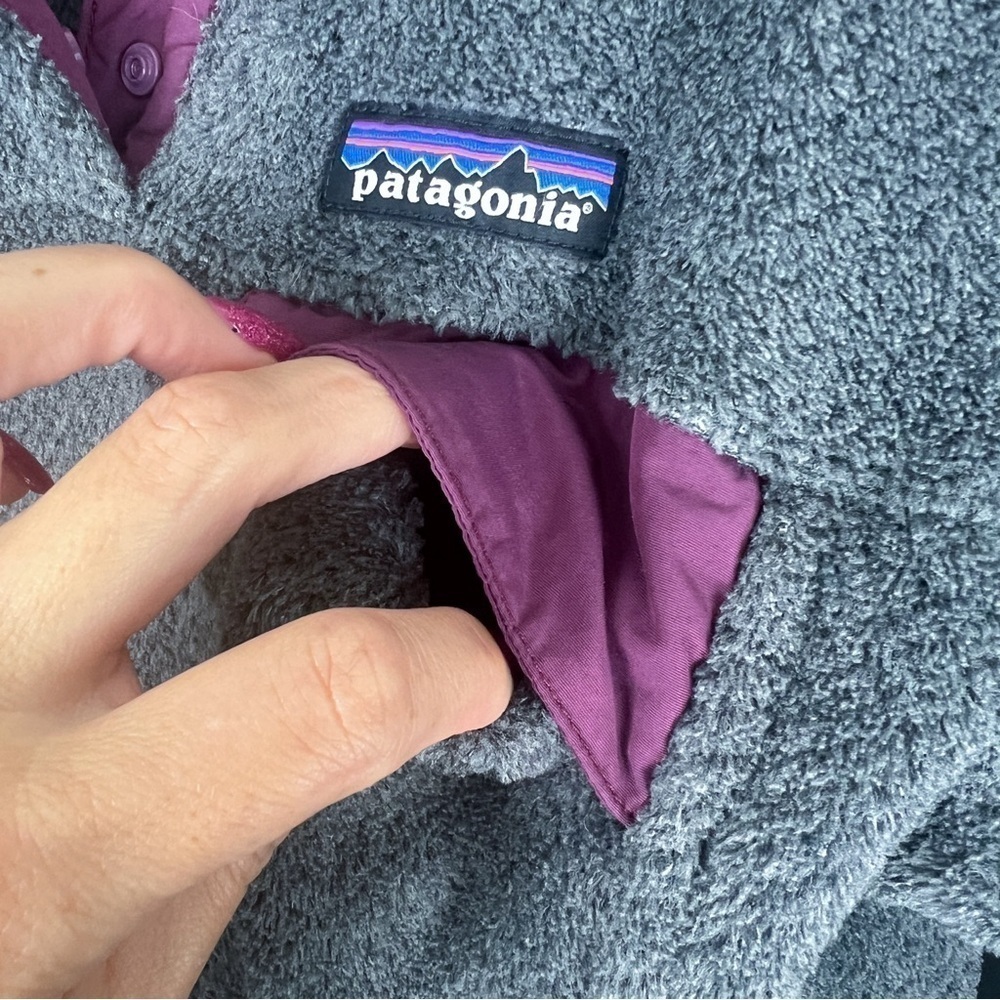 Patagonia Re-Tool Snap-T Pullover Feather Grey M Gorpcore Polartec Outdoor Gray - Picture 6 of 11